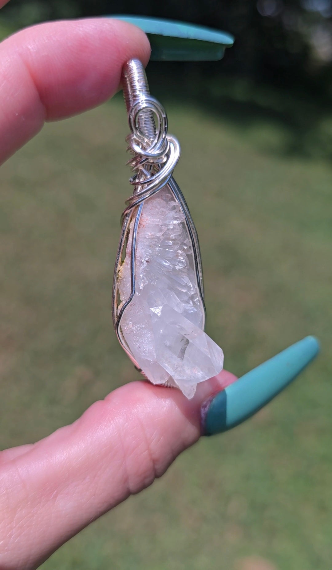 Quartz Cluster Pendant | Clarity & Amplification