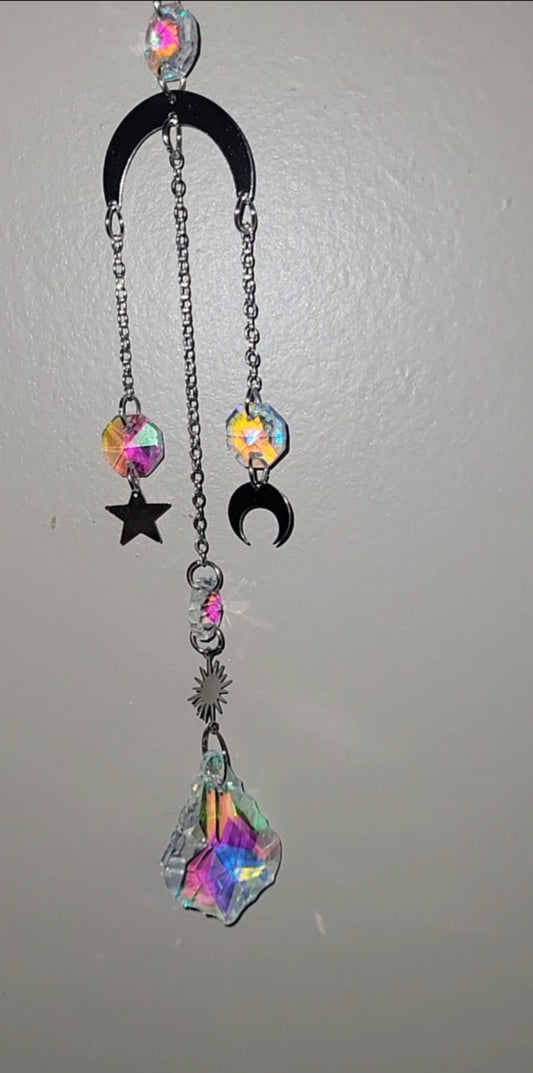 Sun Catcher Moon & Stars