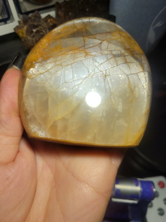 Peach Moonstone Freeform