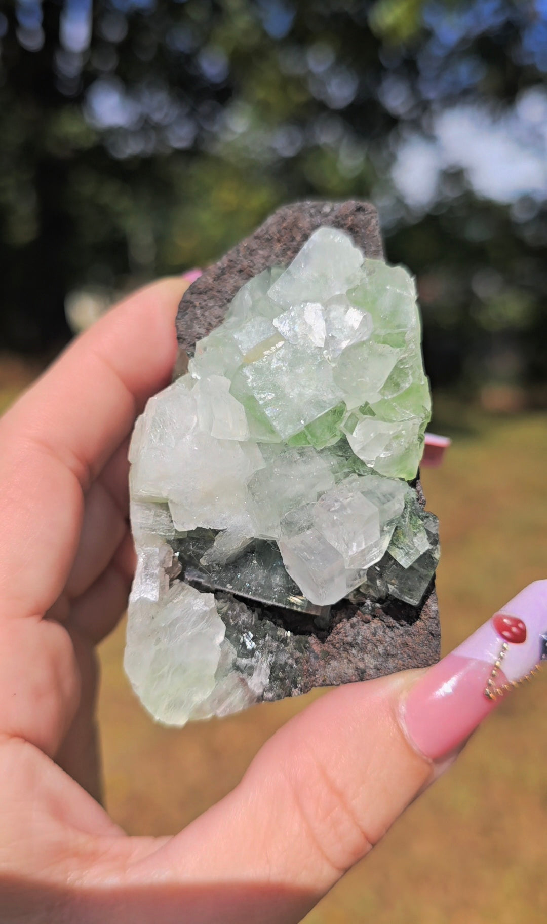 Green Apophyllite Freeform | Growth & Spiritual Connection