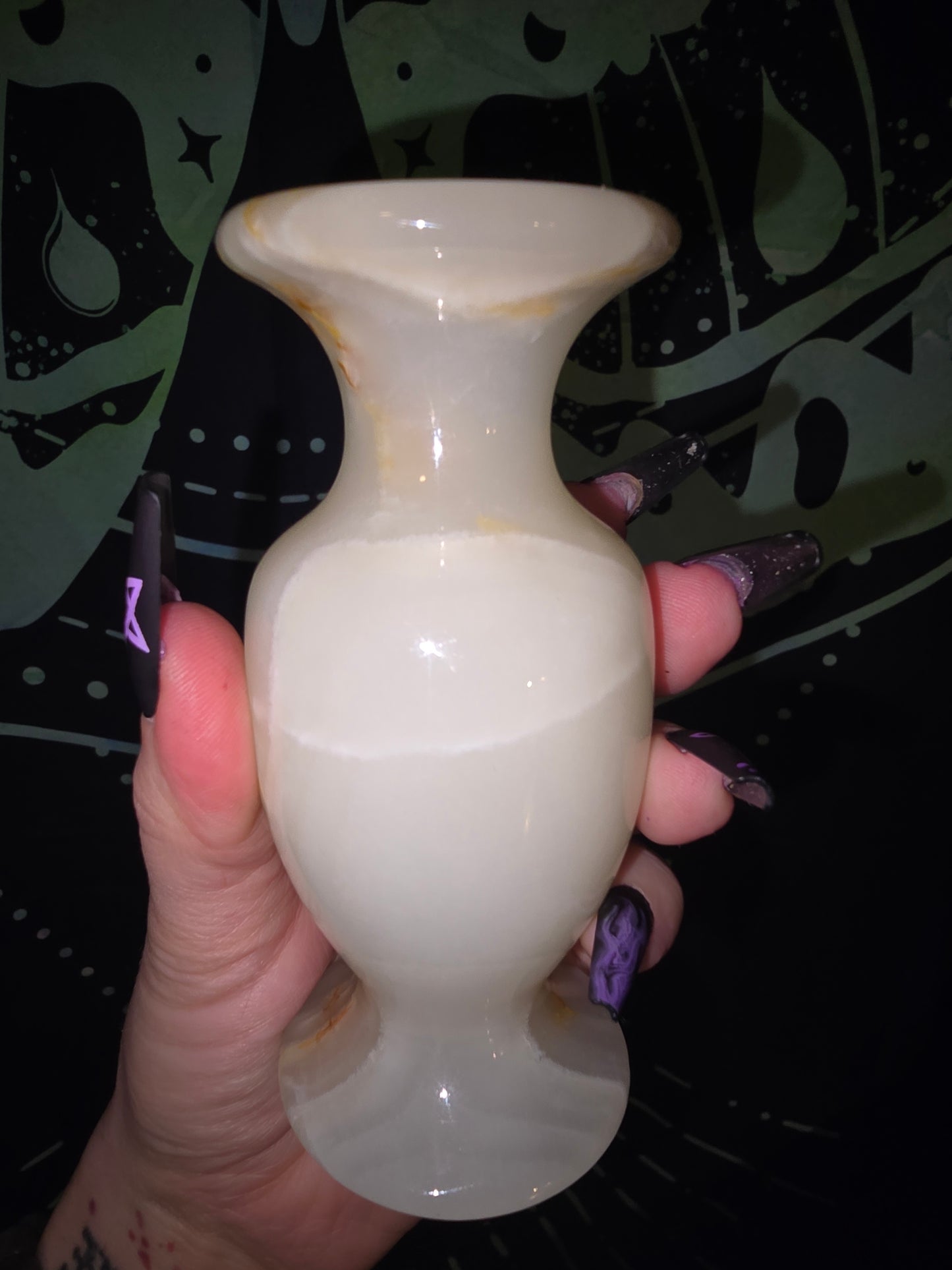 Green Onyx Vase