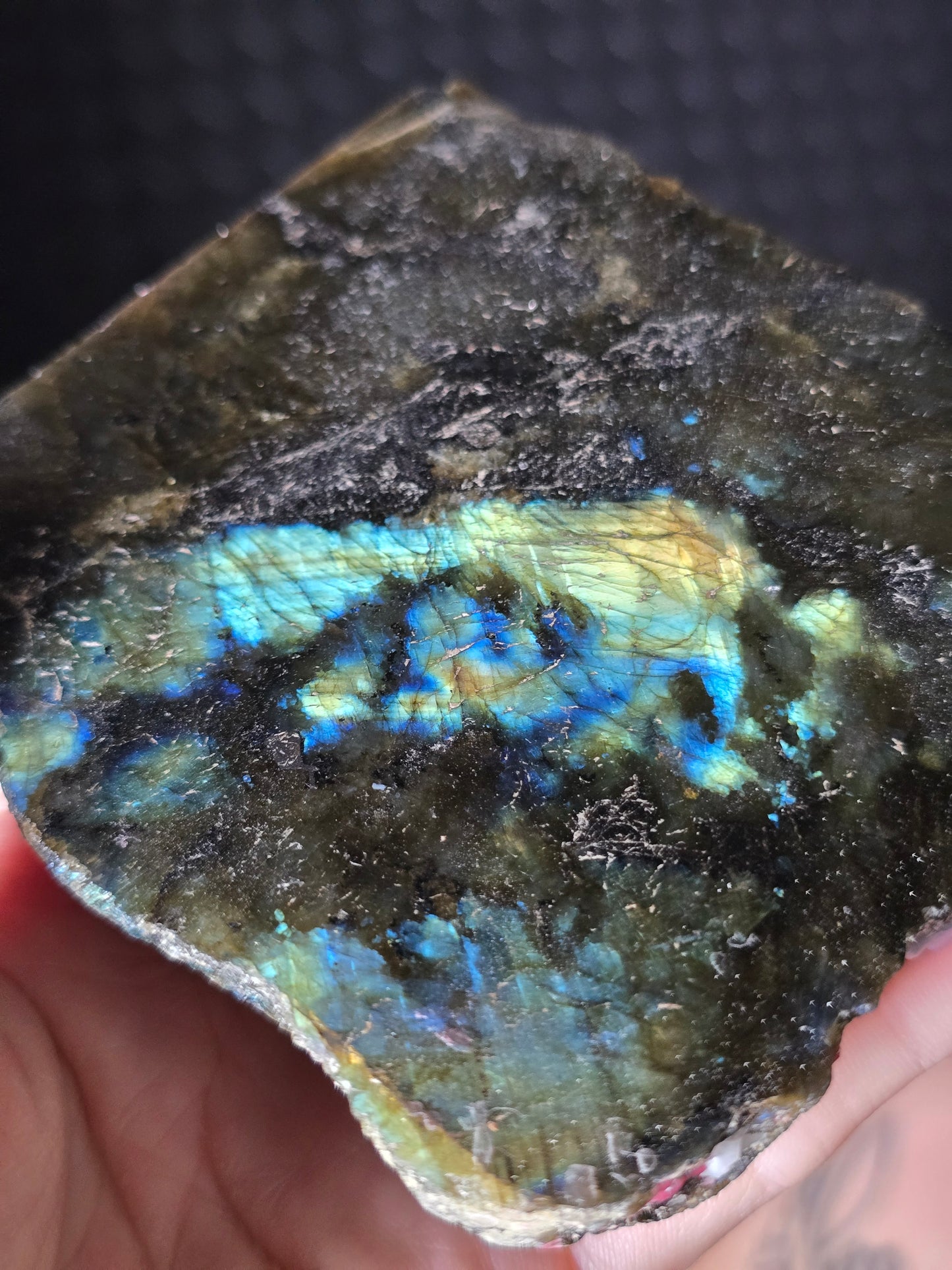 Labradorite Slab | Intuition, Transformation & Inner Magic