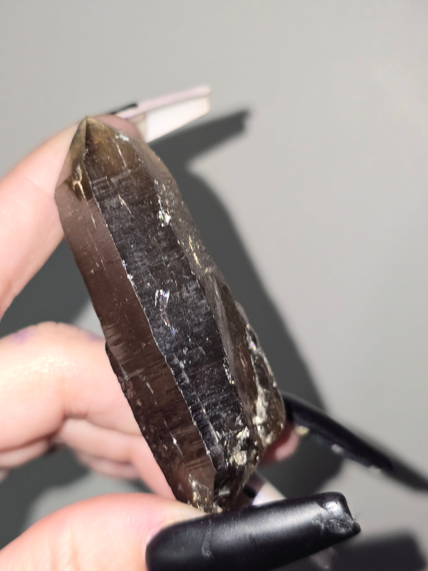 Raw Smoky Quartz Point | Grounding, Protection & Balance