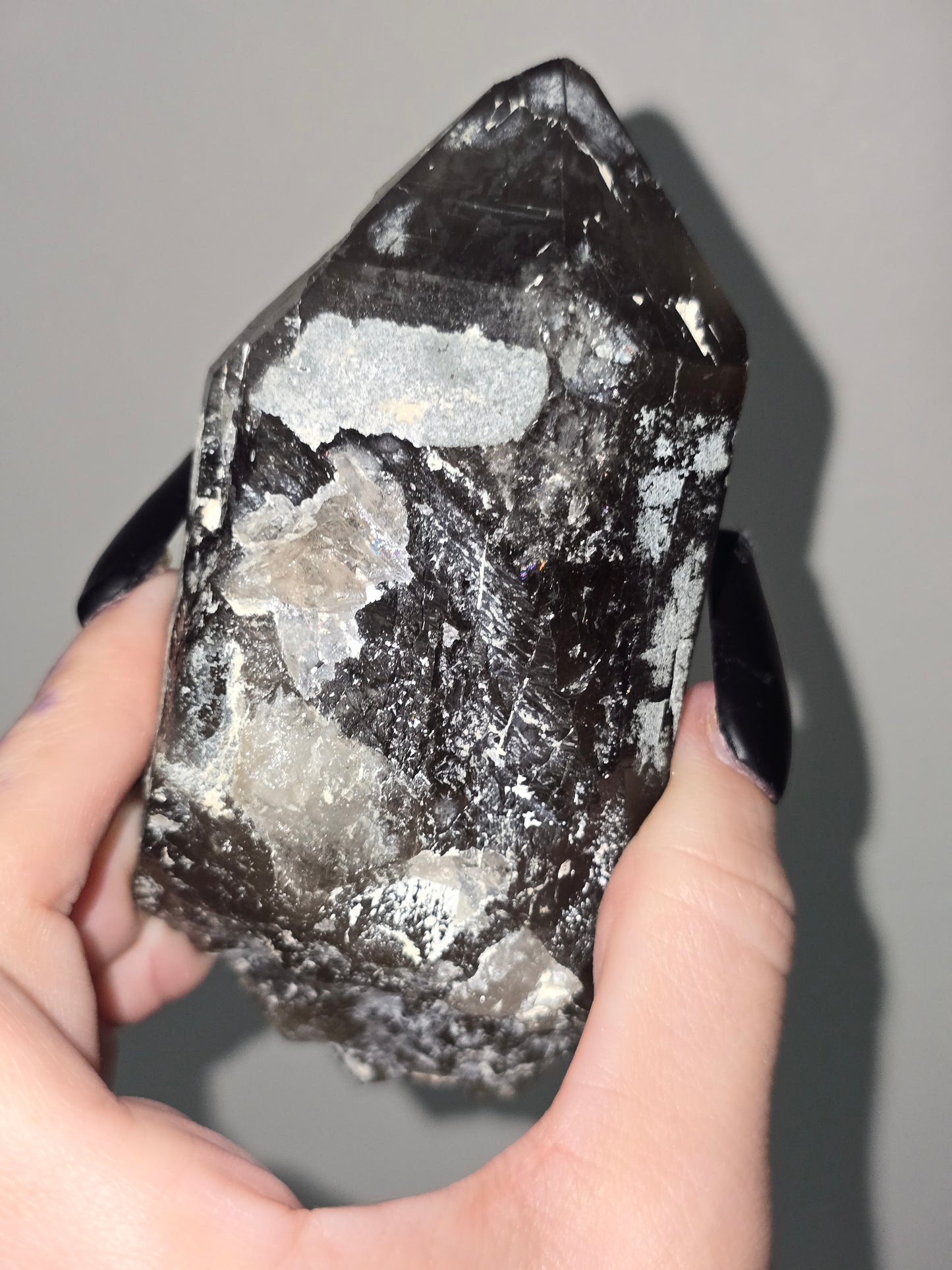 Large Raw Smoky Quartz Point | Grounding, Protection & Earth Energy