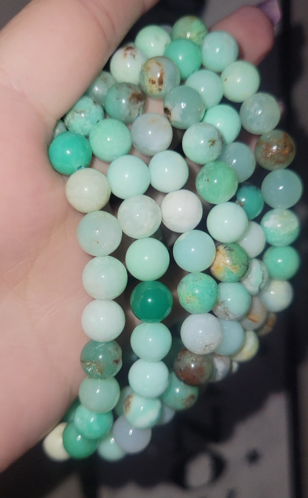 Chrysoprase Bracelets