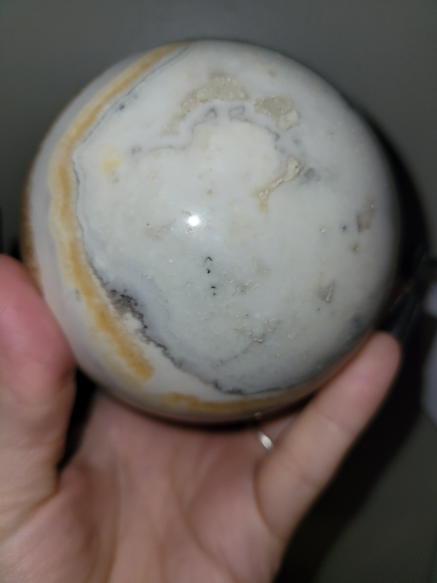 Dendritic Calcite Sphere 2lbs