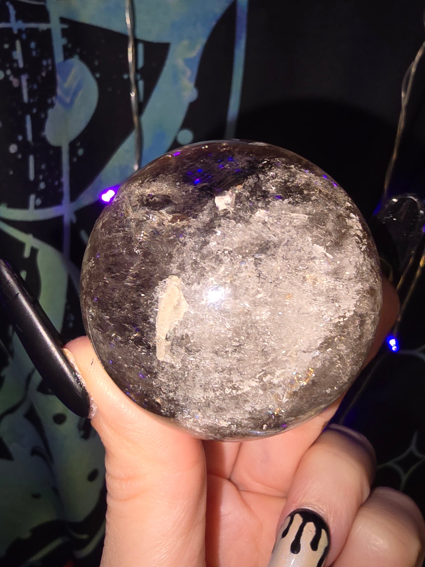 Smoky Quartz Sphere | Grounding, Clarity & Stress Relief