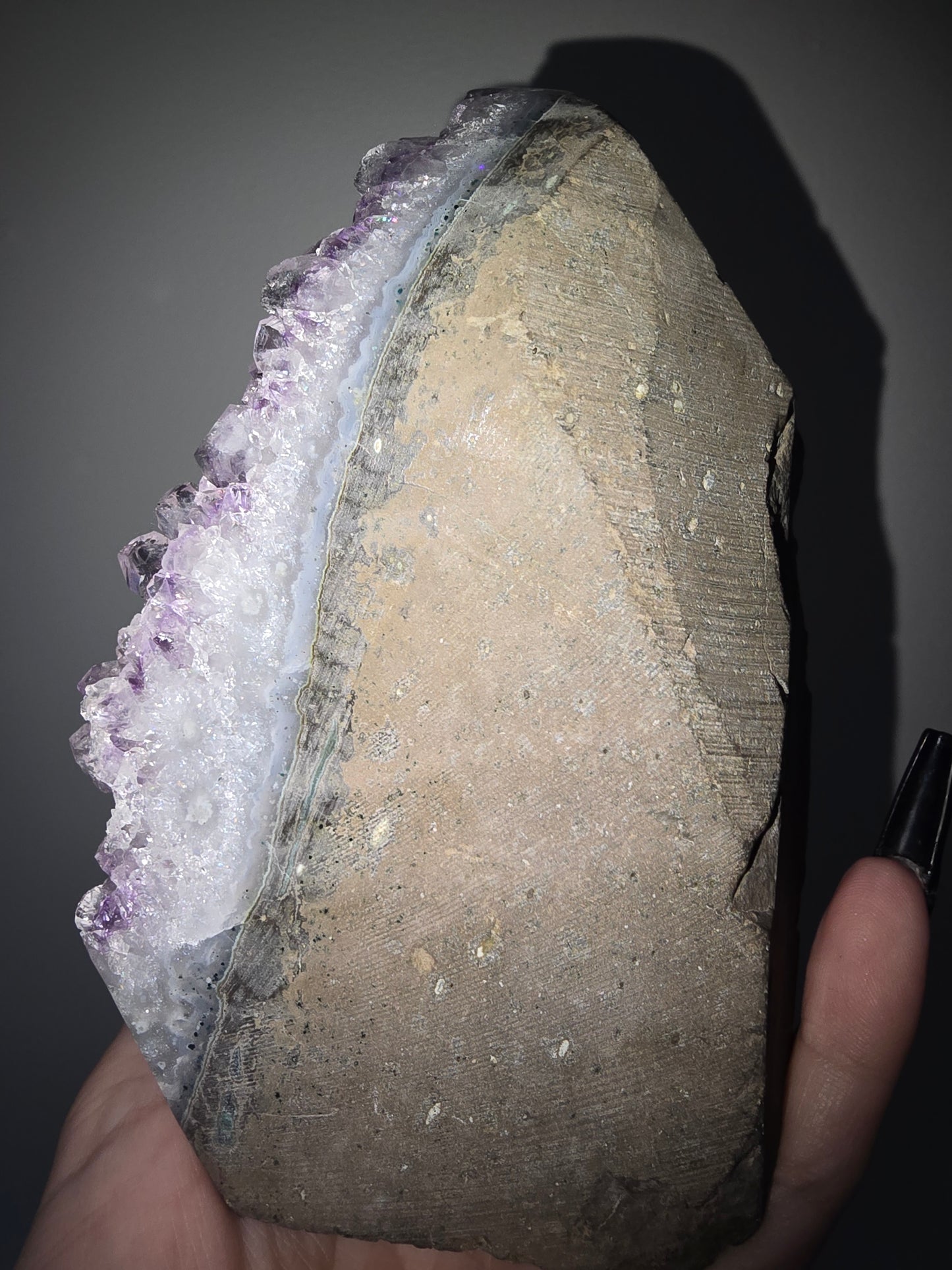 Amethyst Cut Base Freeform | Intuition, Peace & Spiritual Growth