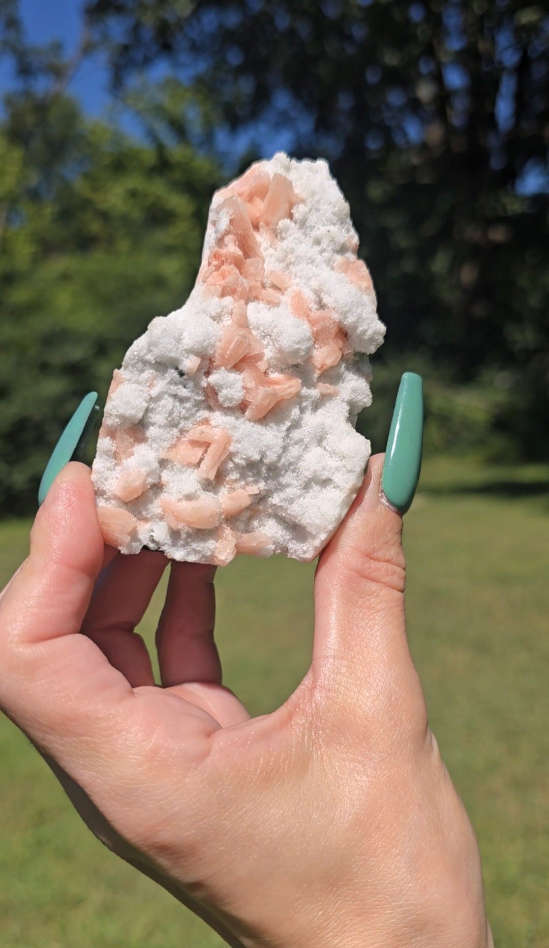 Peach Stilbite Freeform | Peace & Intuition