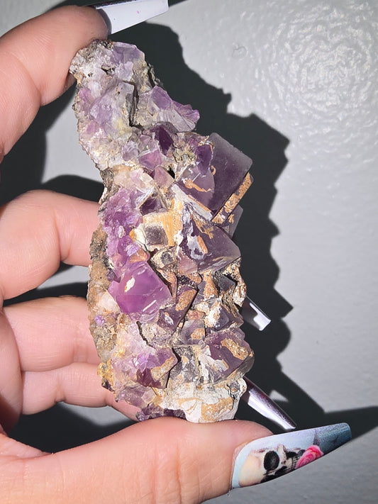 Pink Fluorite Specimen