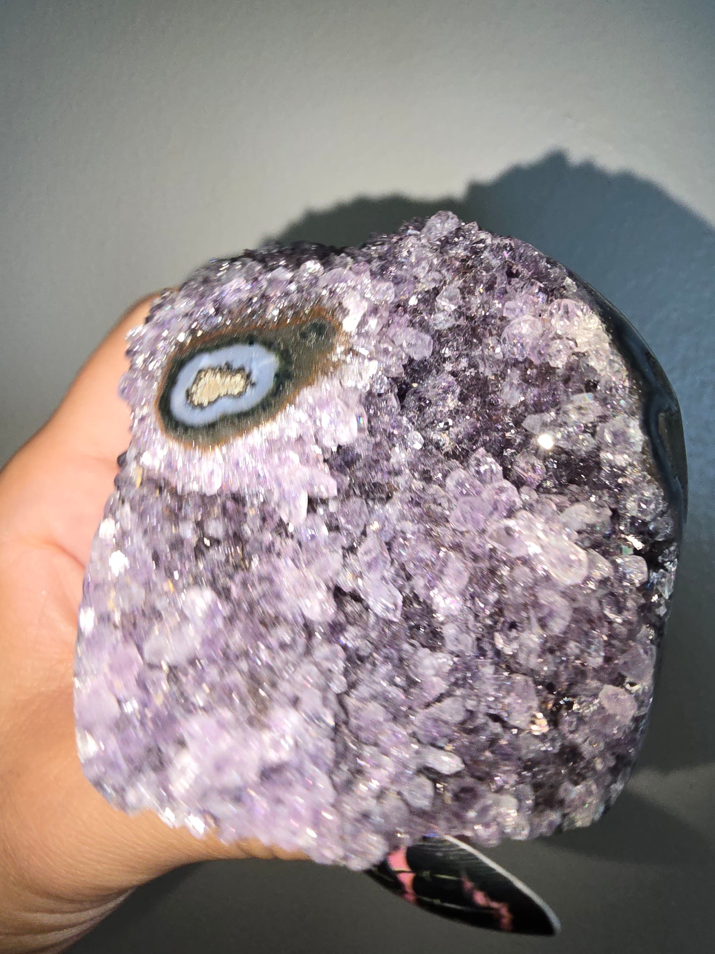Amethyst Stalagtite Cut Base