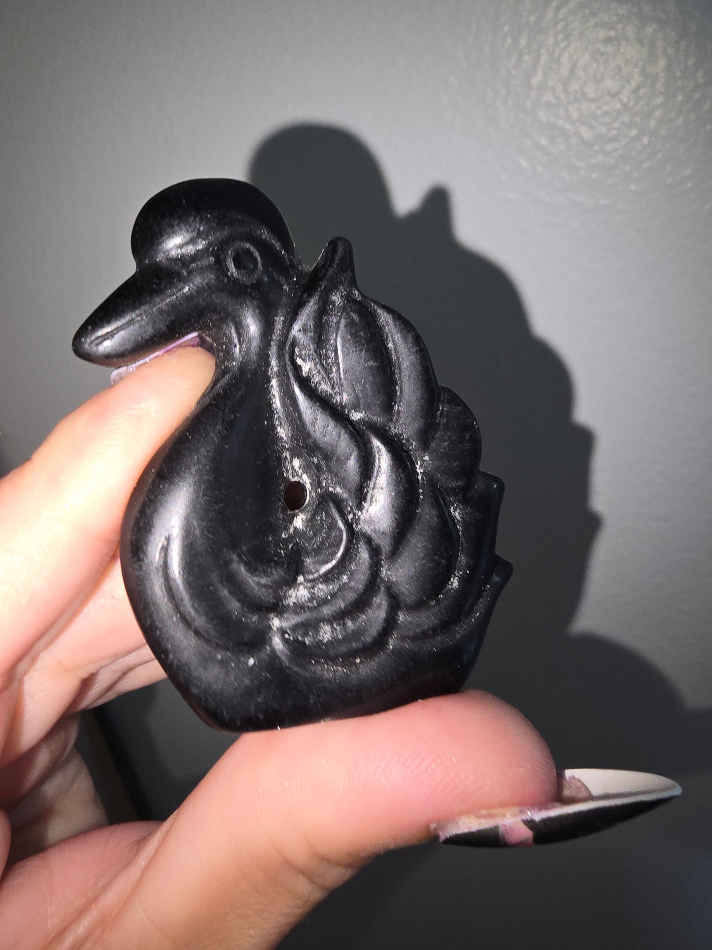 Black Swan Carving