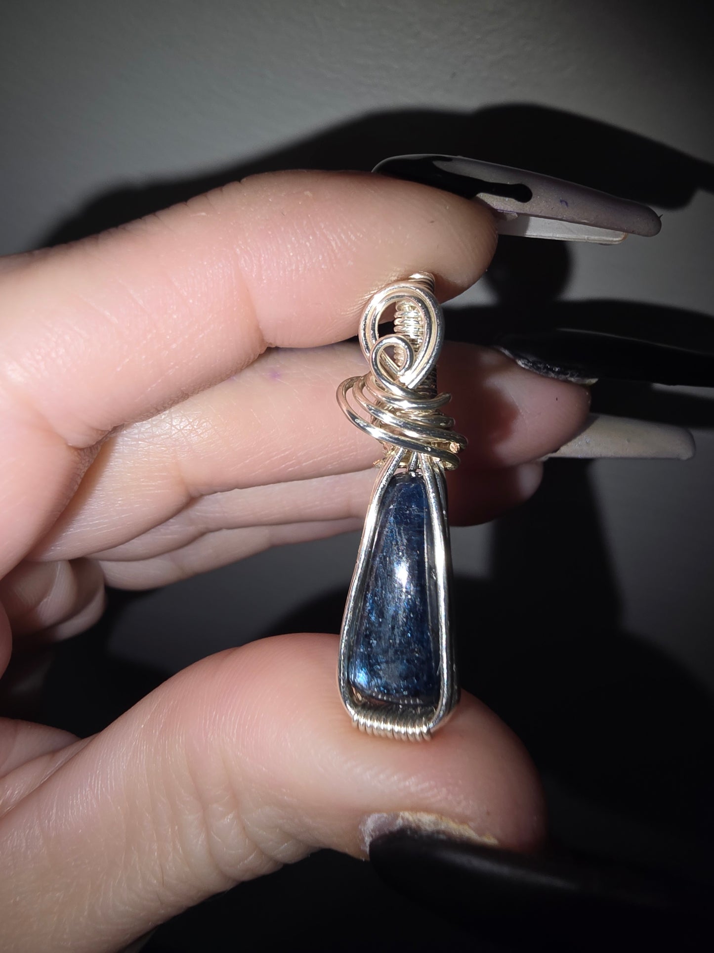 Gemmy Blue Kyanite Pendant | Communication, Alignment & Inner Truth