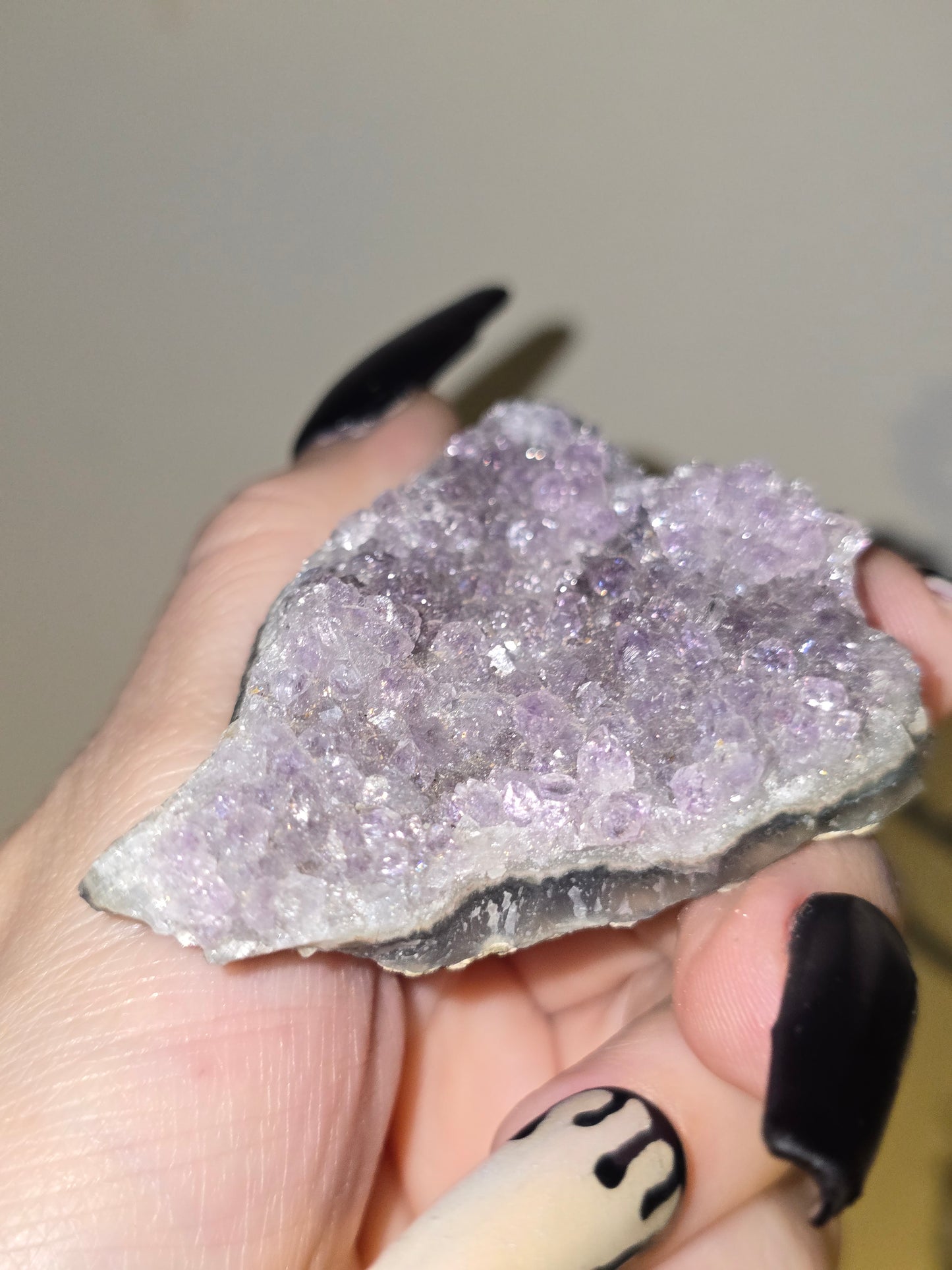 Small Raw Amethyst Cluster | Intuition, Peace & Spiritual Growth
