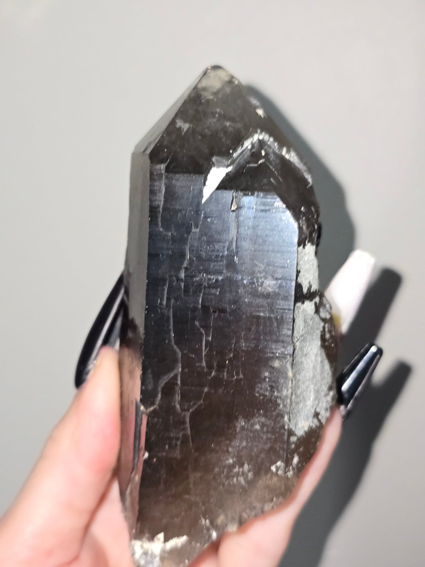 Large Raw Smoky Quartz Point | Grounding, Protection & Earth Energy