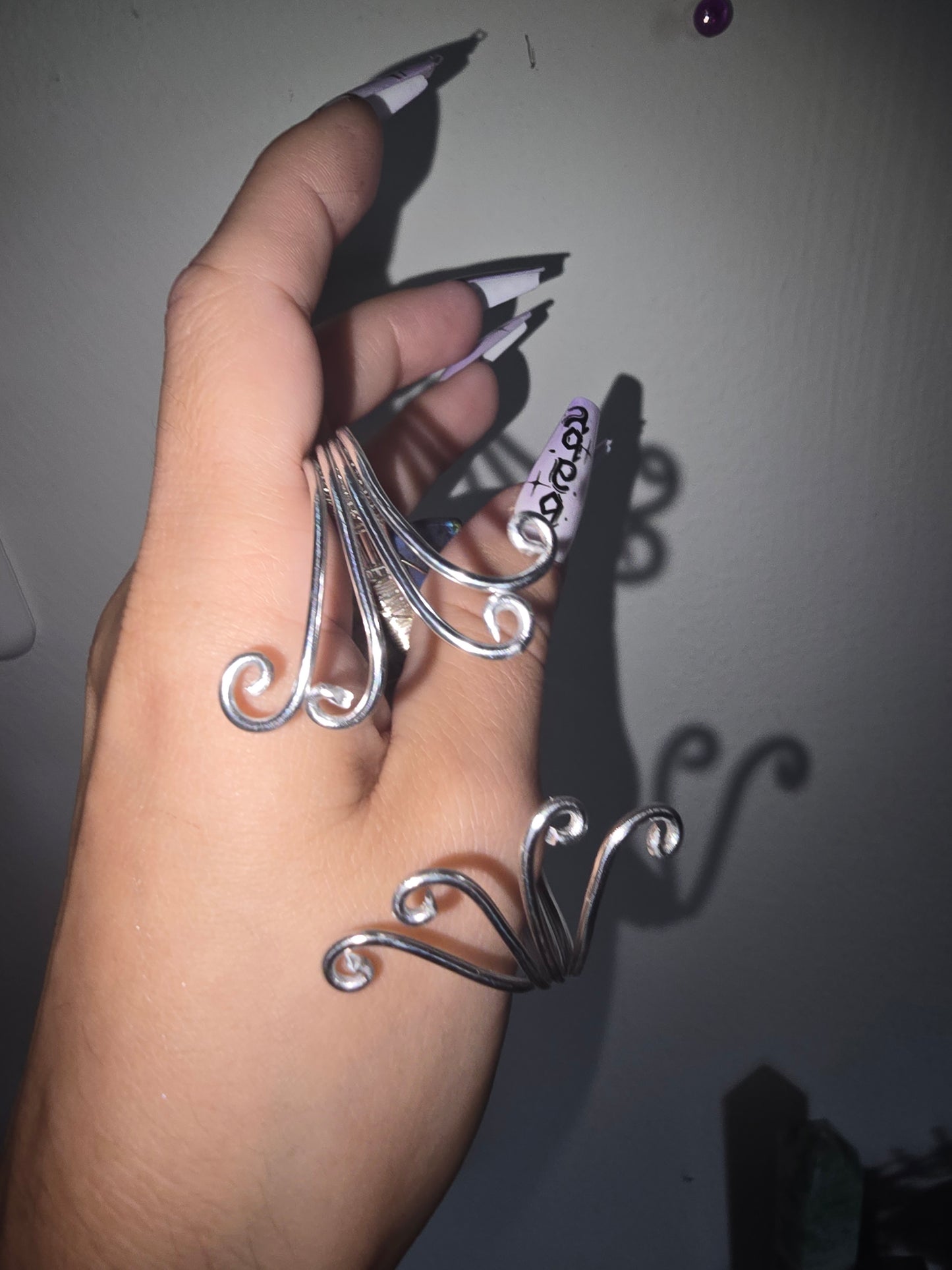 Wire Wrapped Bangle Style Bracelet