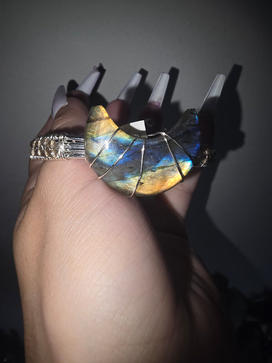 Wire Wrapped Bangle Style Bracelet