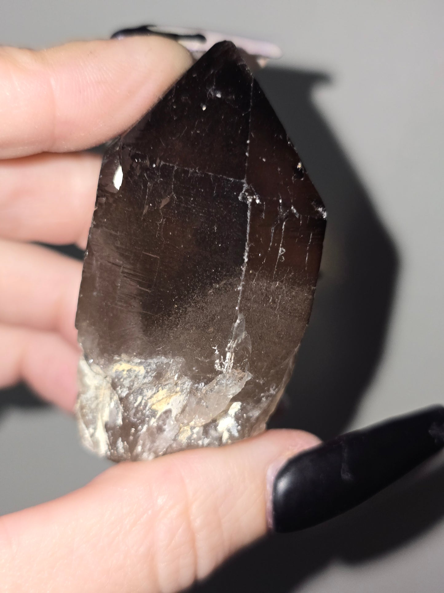 Natural Smoky Quartz Nugget | Grounding, Protection & Earth Energy