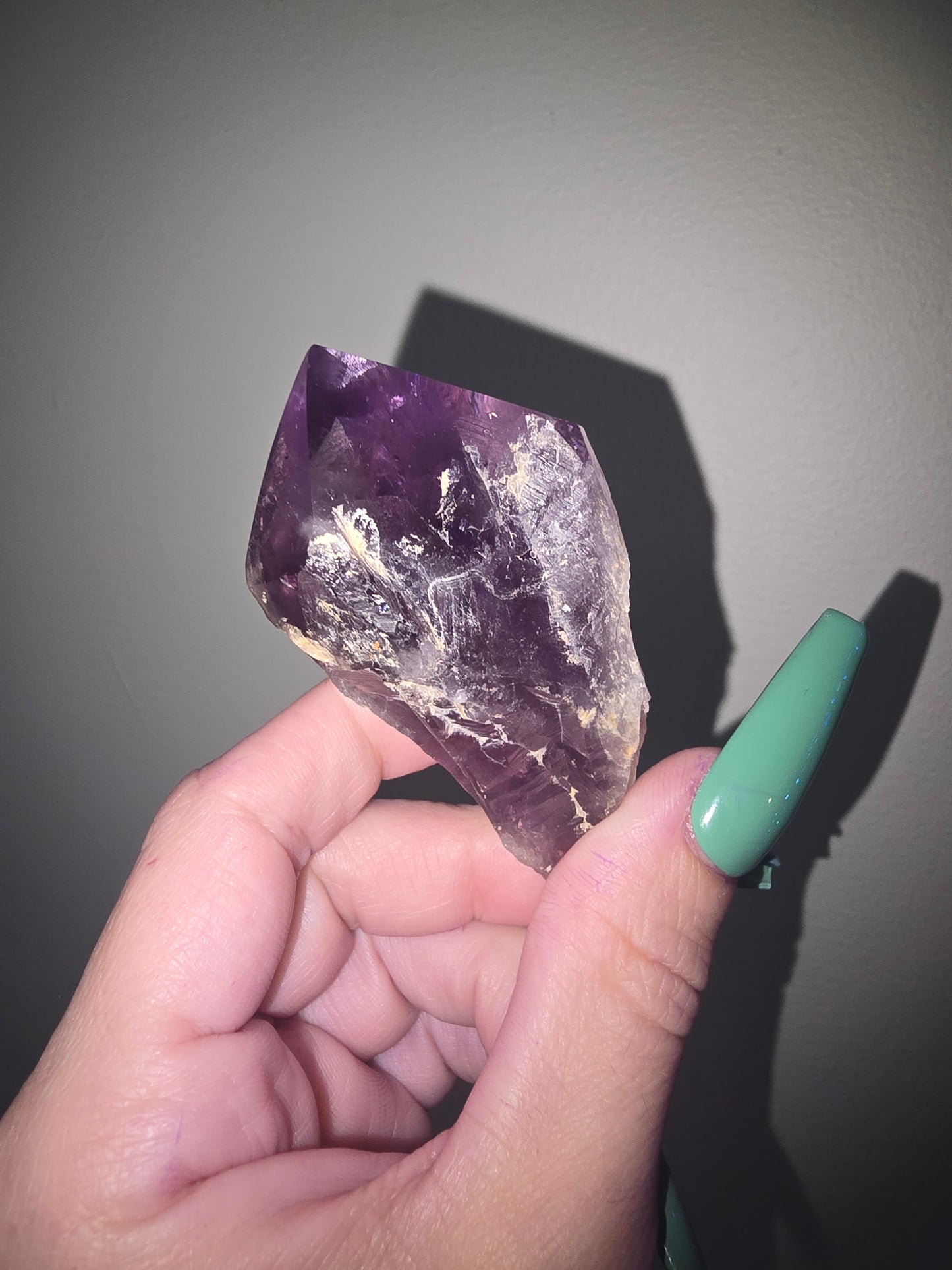 Raw Amethyst Point | Natural Amethyst Crystal Specimen