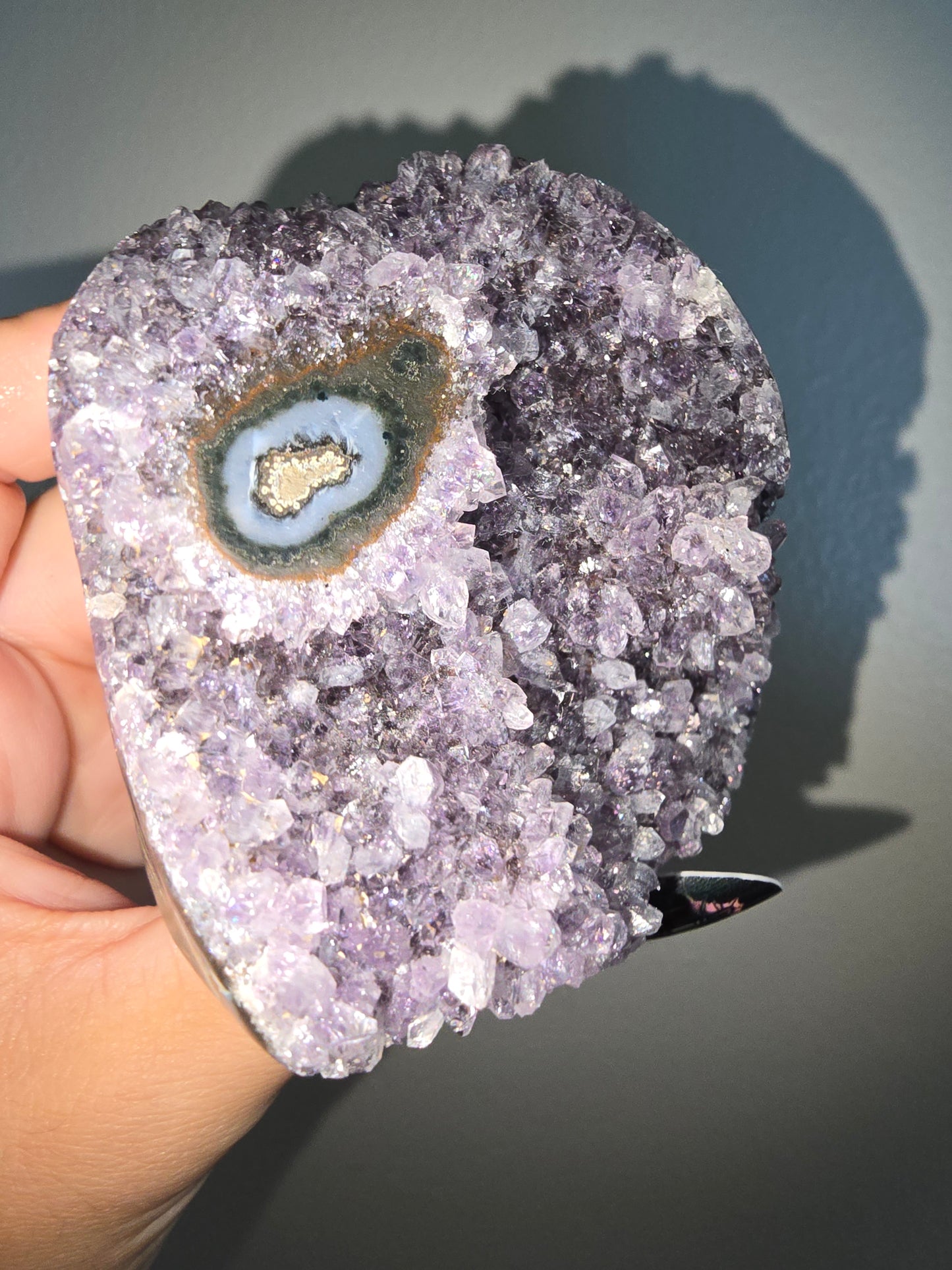 Amethyst Stalagtite Cut Base