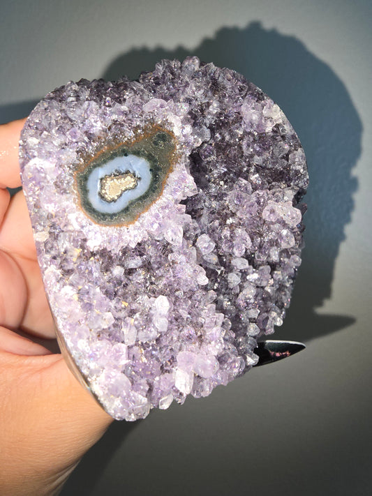 Amethyst Stalagtite Cut Base