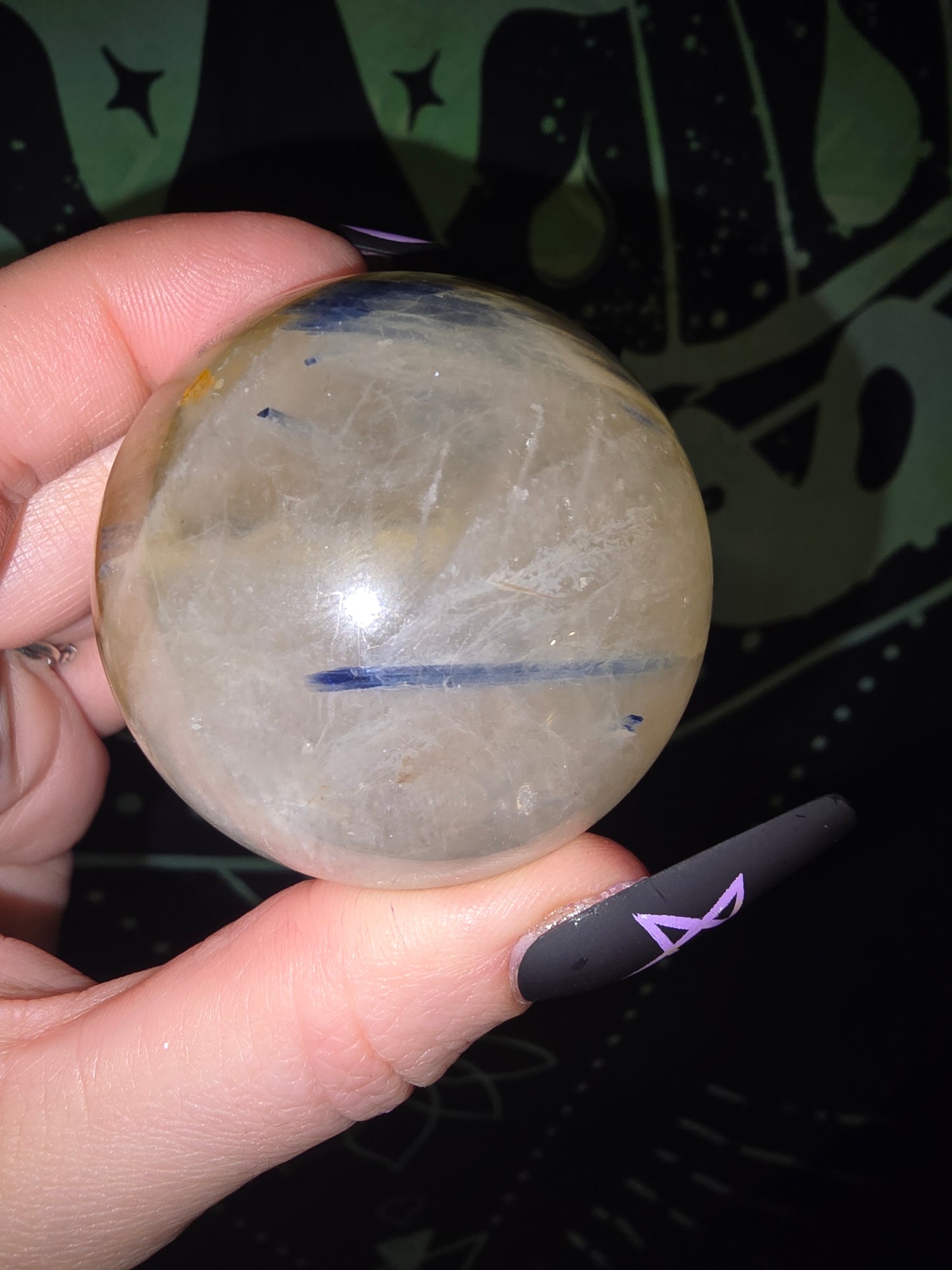 Blue Kyanite Sphere