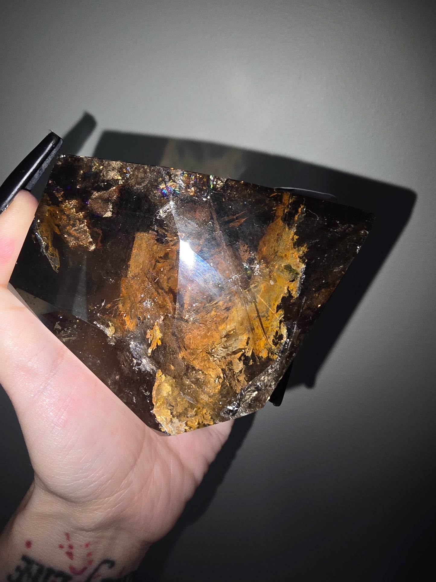Smoky Quartz Display Freeform | Grounding, Clarity & Steady Strength