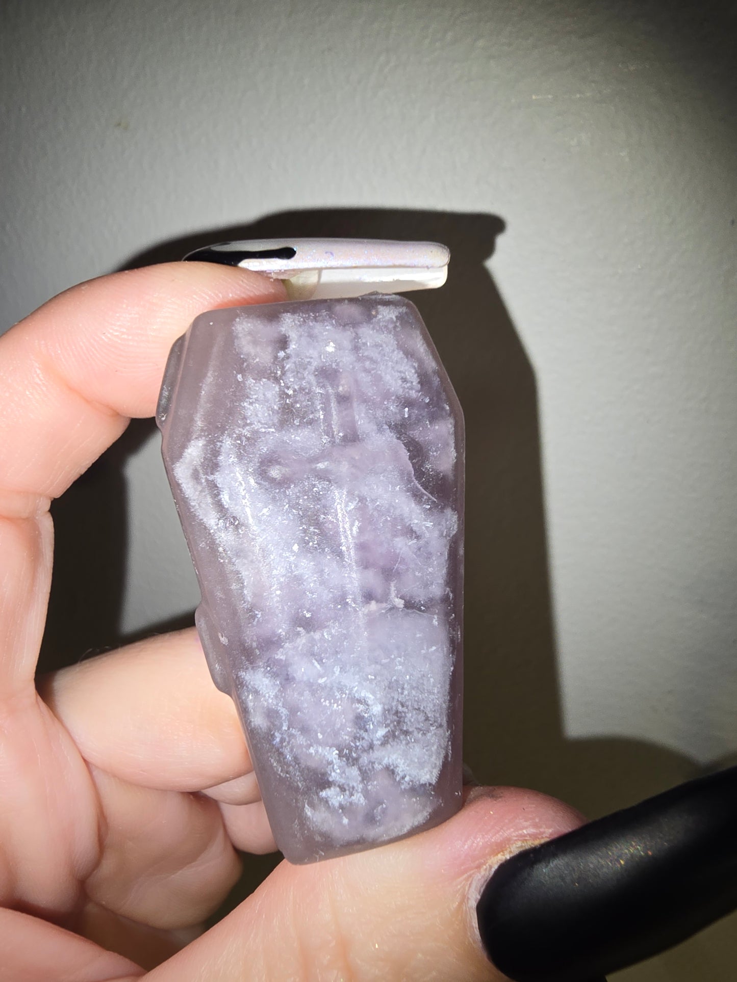 Fluorite Coffin Carving | Clarity, Focus & Transformation