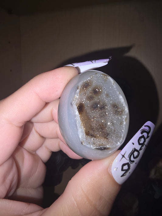 Druzy Agate Egg