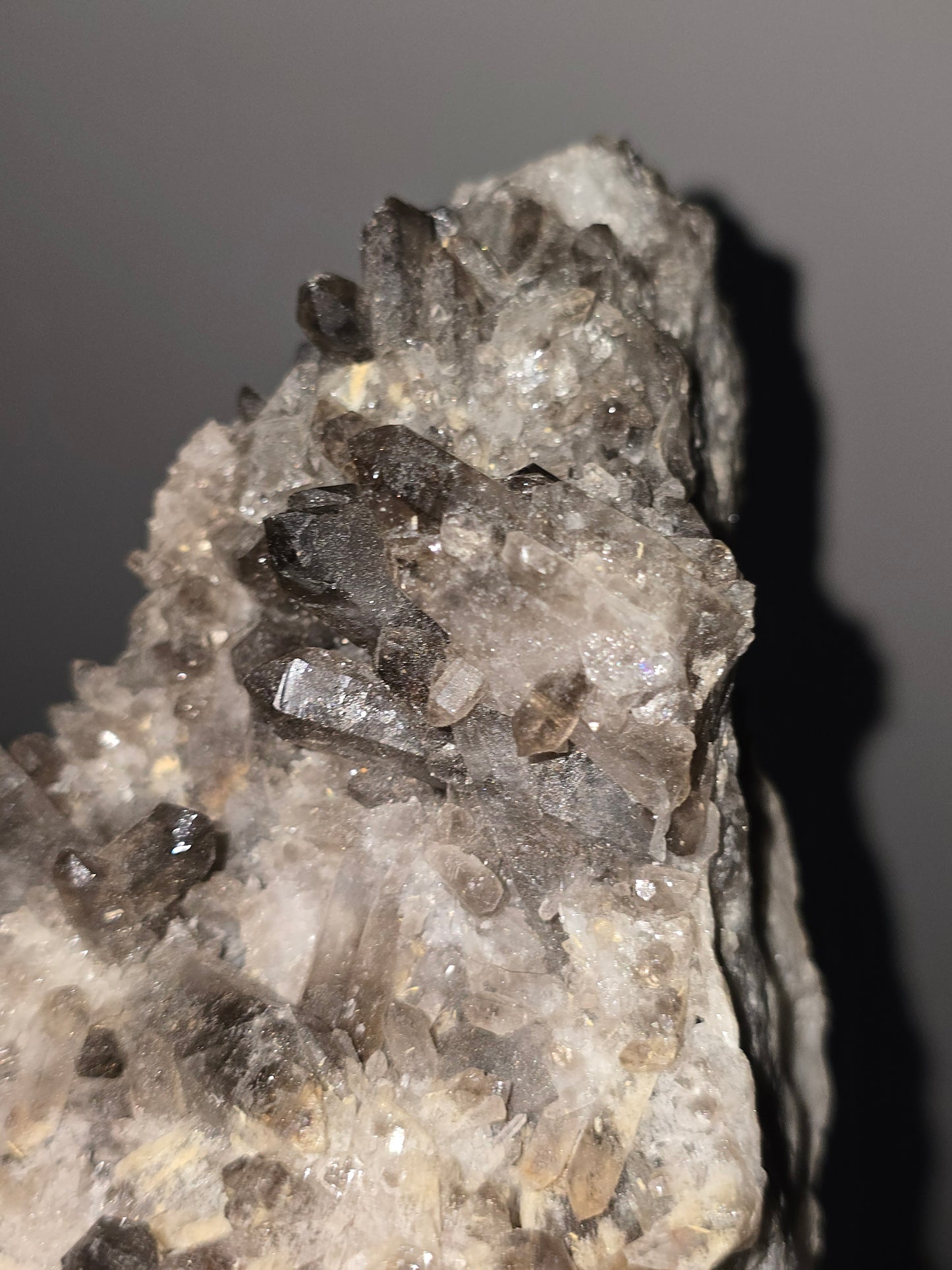 Large Smoky Quartz Cluster | 11-Inch Collector Statement Piece