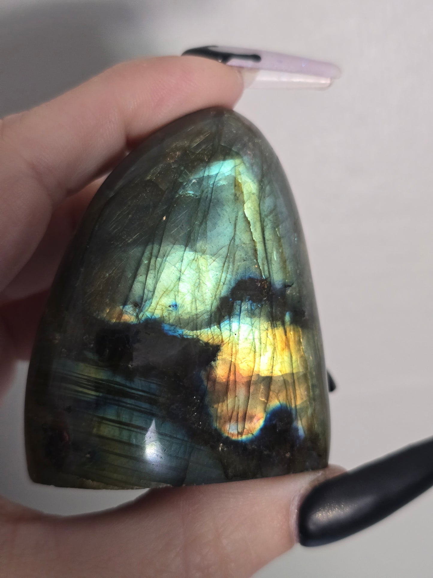 Banded Flash Labradorite Freeform | Intuition, Growth & Transformation