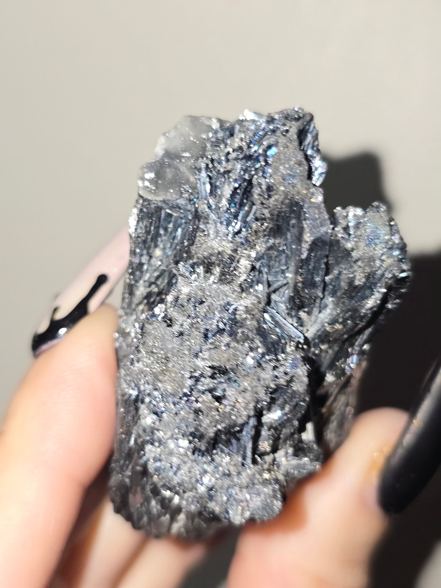 Raw Stibnite Specimen | Manifestation, Transformation & Spiritual Growth
