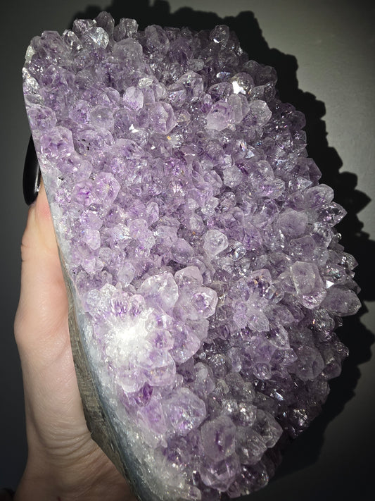Amethyst Cut Base Freeform | Intuition, Peace & Spiritual Growth