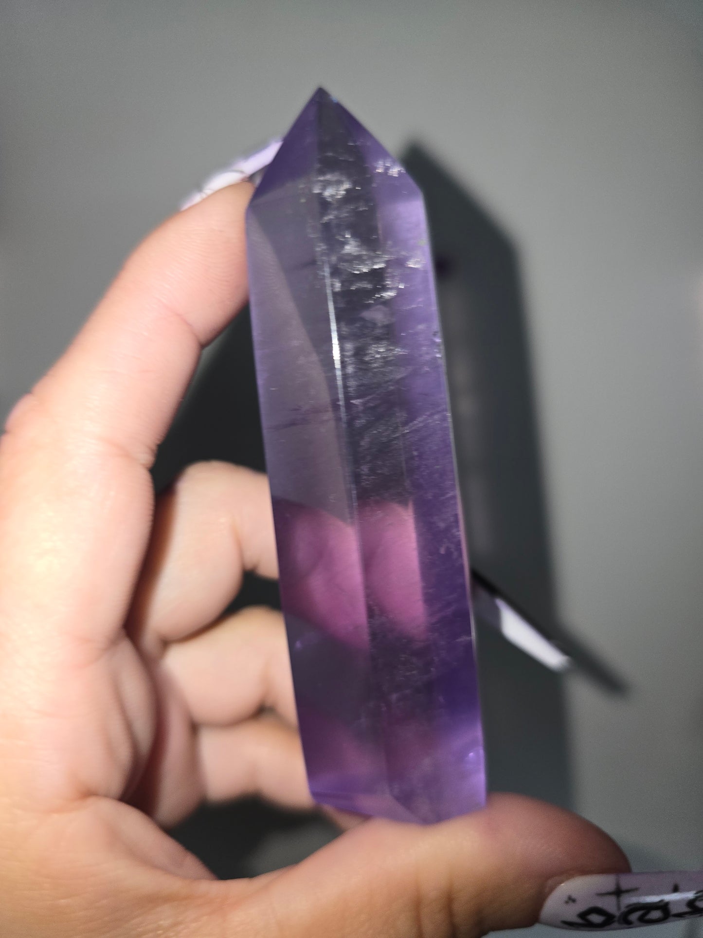 Purple Fluorite Tower