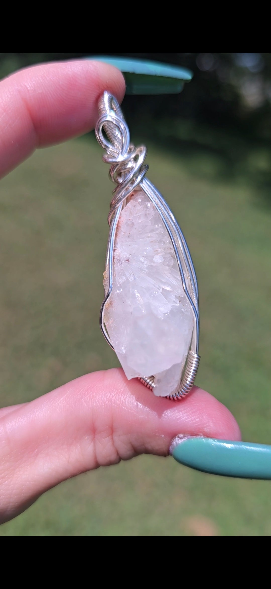 Quartz Cluster Pendant | Clarity & Amplification