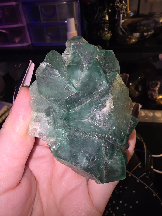 Green Cubic Fluorite