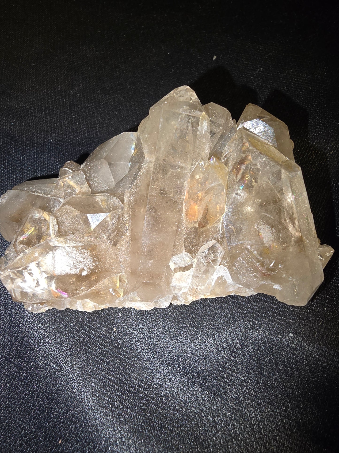 Raw Smoky Quartz Cluster | Grounding, Protection & Emotional Resilience
