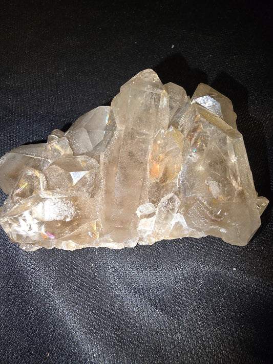 Raw Smoky Quartz Cluster | Grounding, Protection & Emotional Resilience