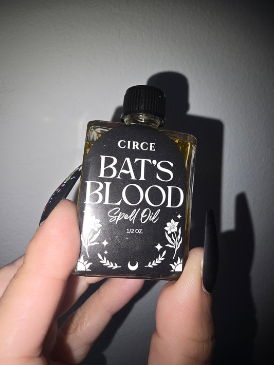 Bats Blood Spell Oil