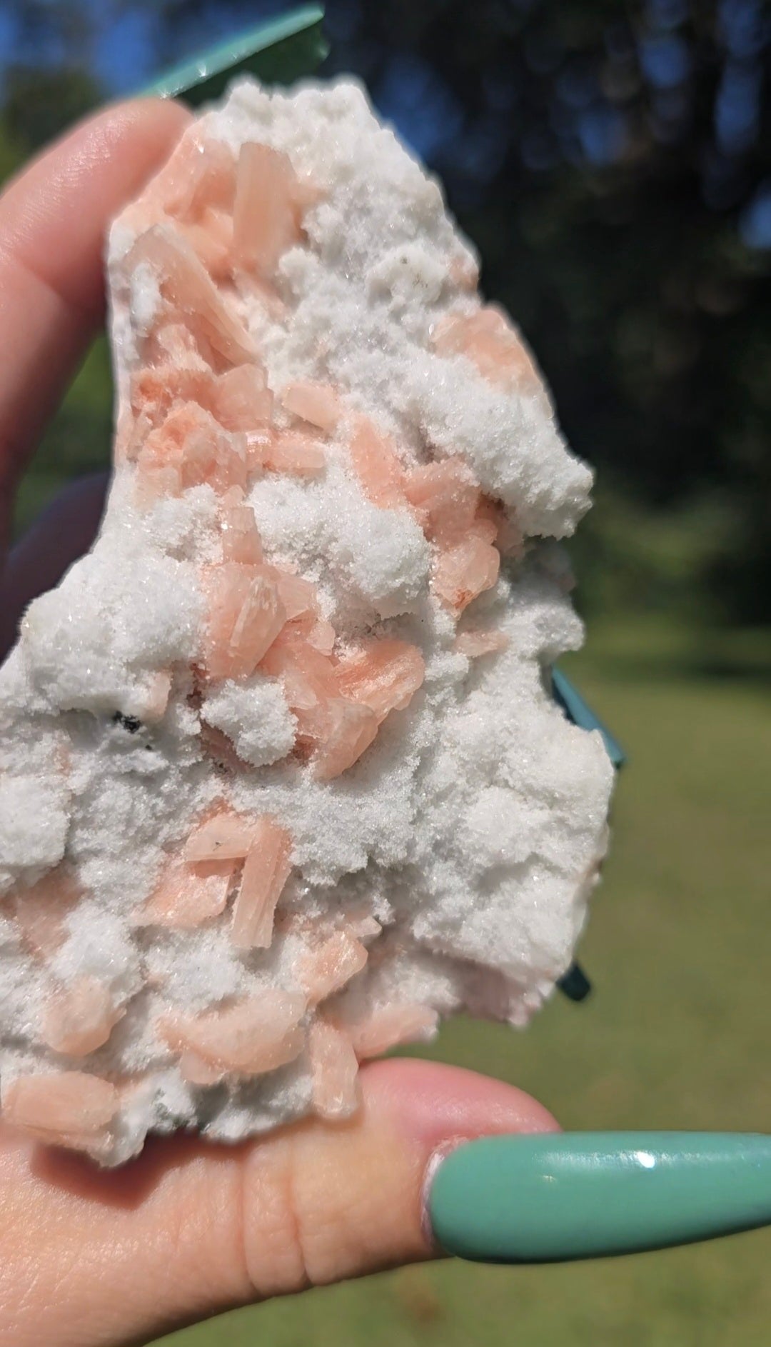 Peach Stilbite Freeform | Peace & Intuition