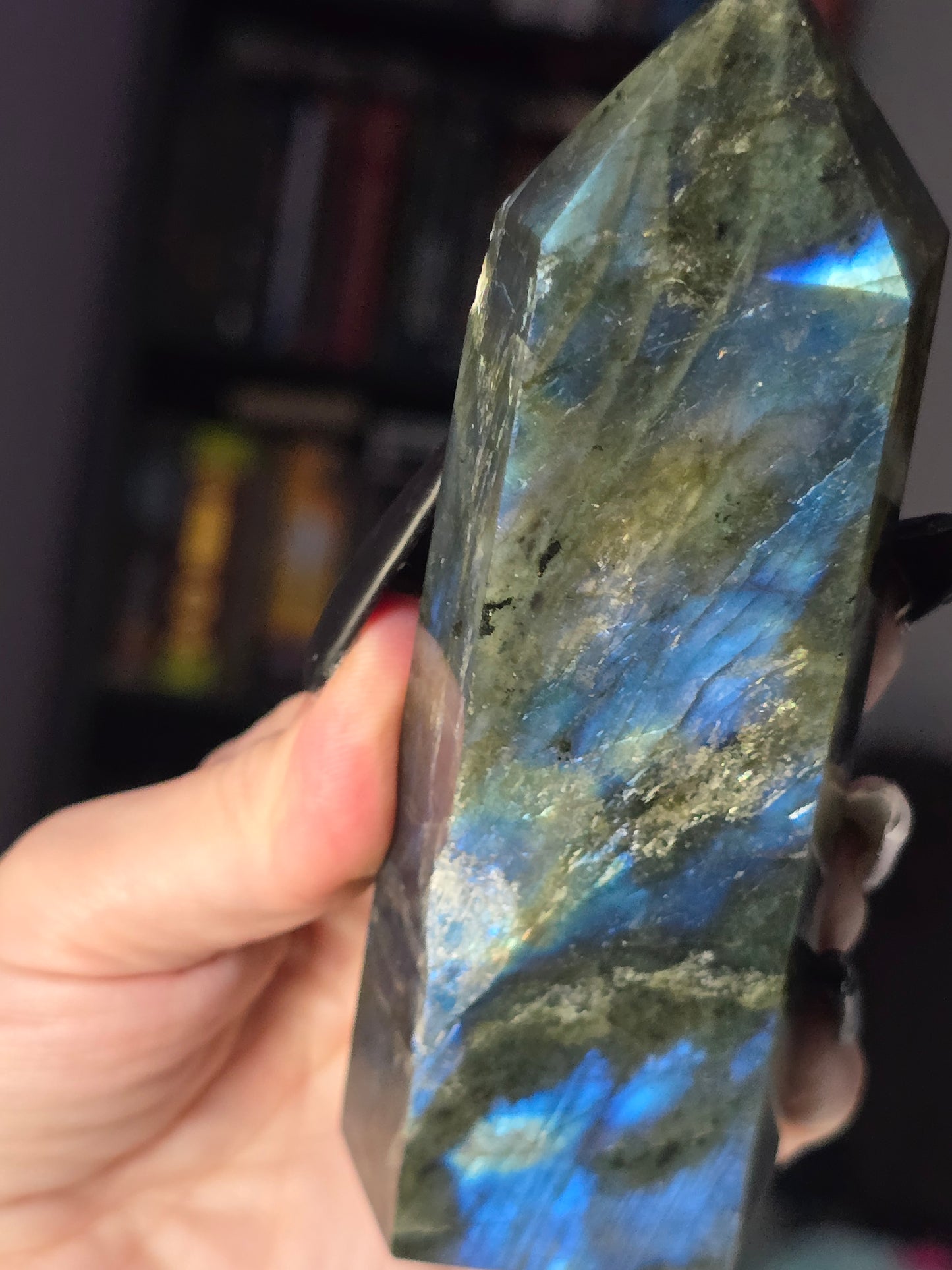 Labradorite Tower | Intuition, Transformation & Hidden Potential