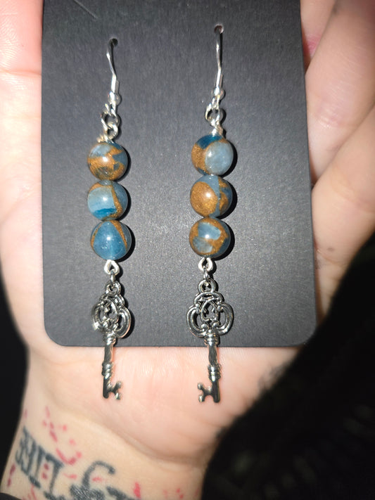 Impression Jasper Keys Earrings