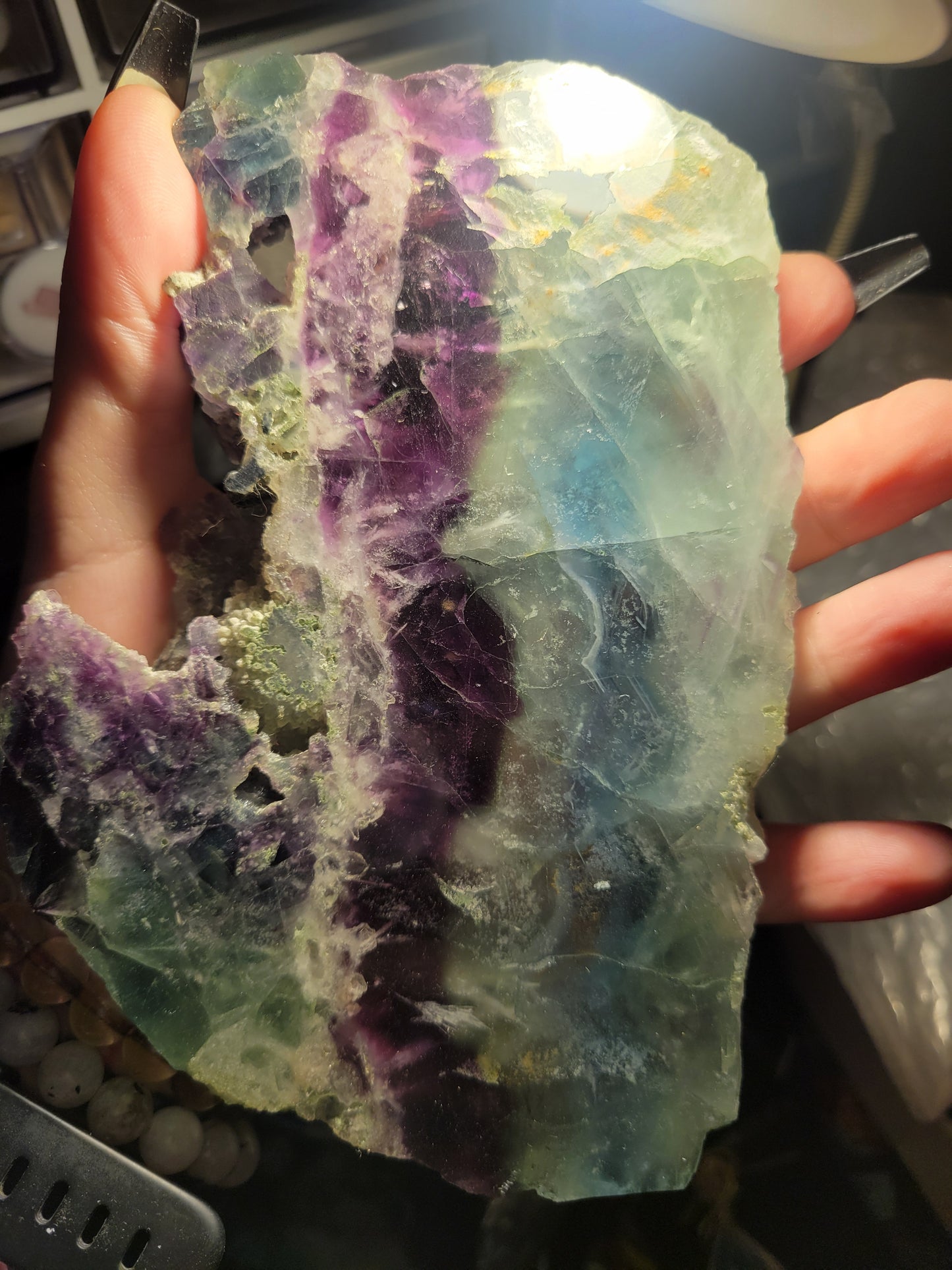 Fluorite Slab