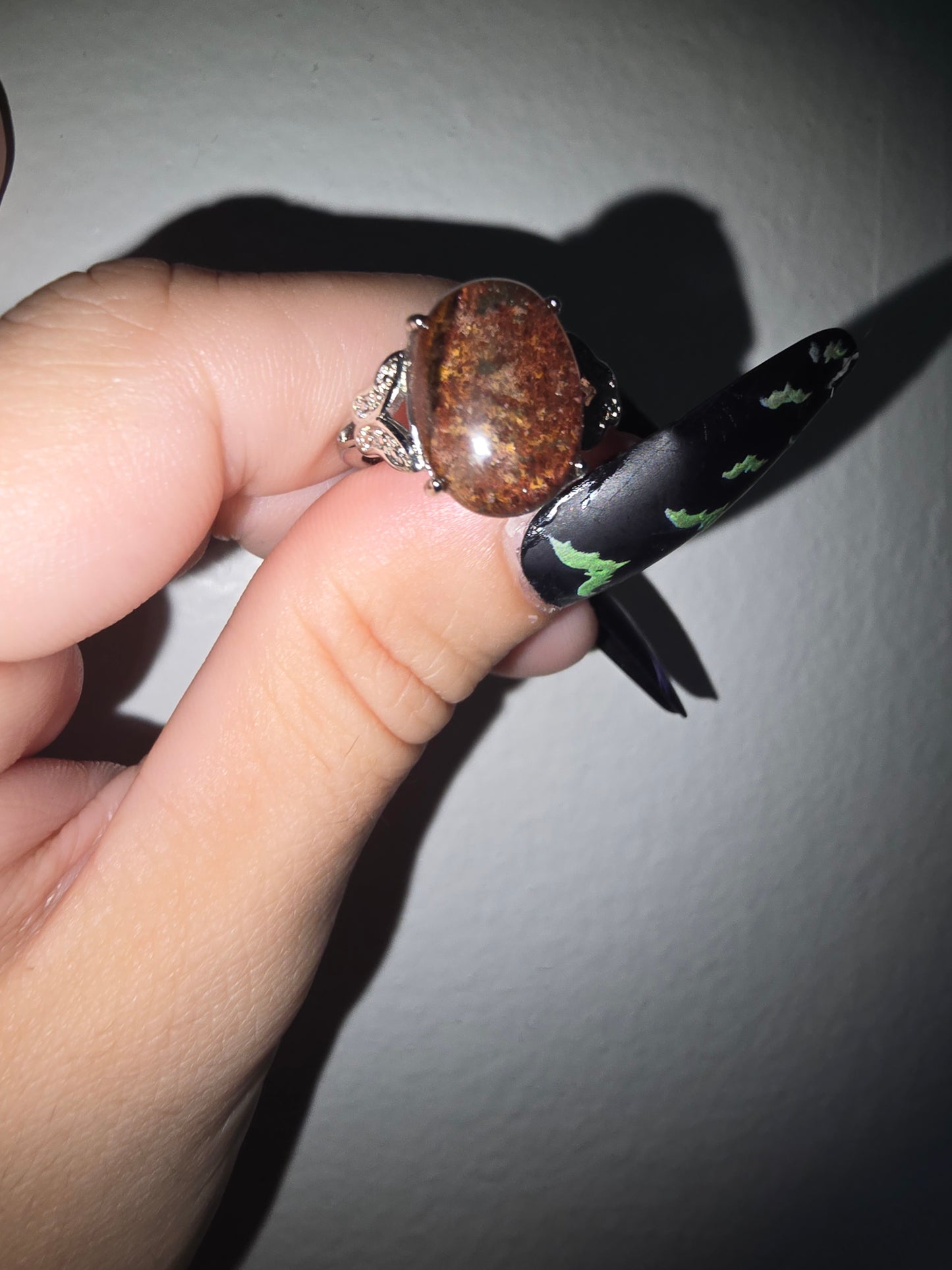 Garden Quartz Ring sz6