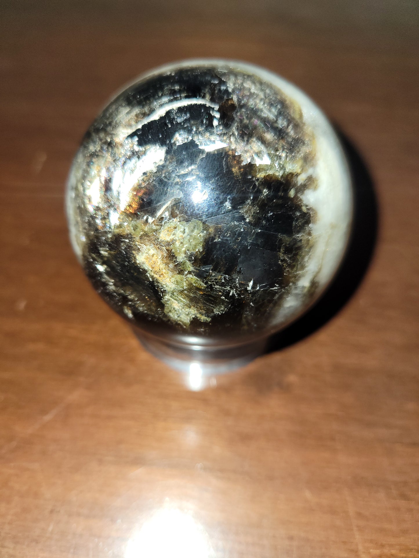 Mica/ Calcite Sphere