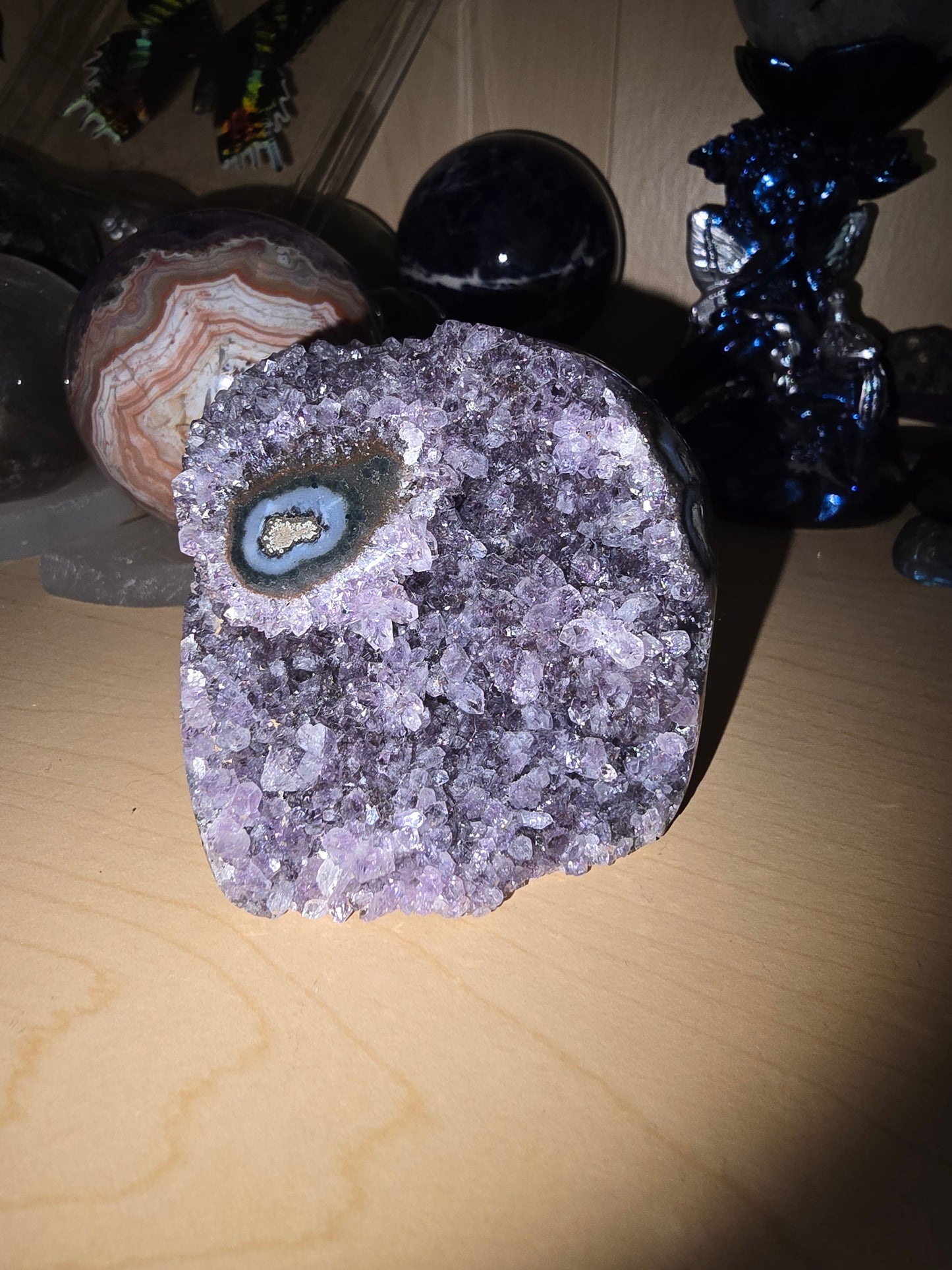 Amethyst Stalagtite Cut Base