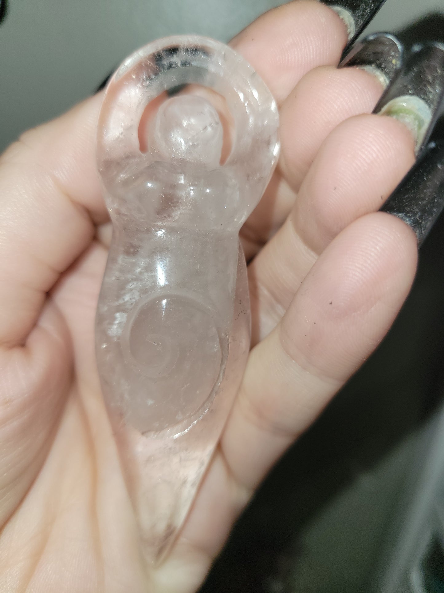 Clear Quartz Goddess