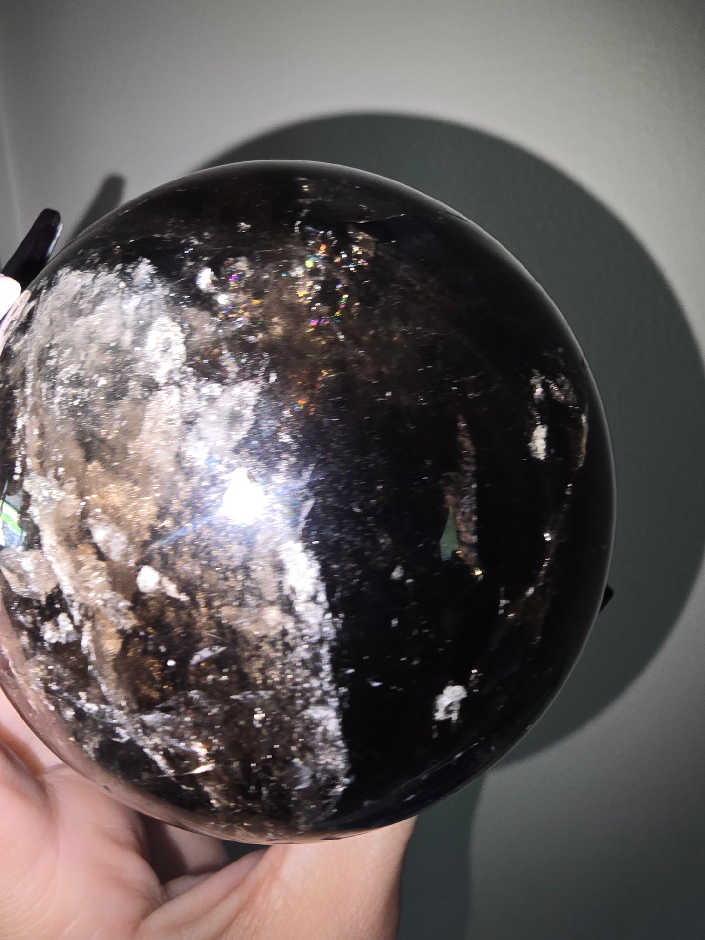 Large Smoky Quartz Sphere | Grounding, Protection & Inner Strength