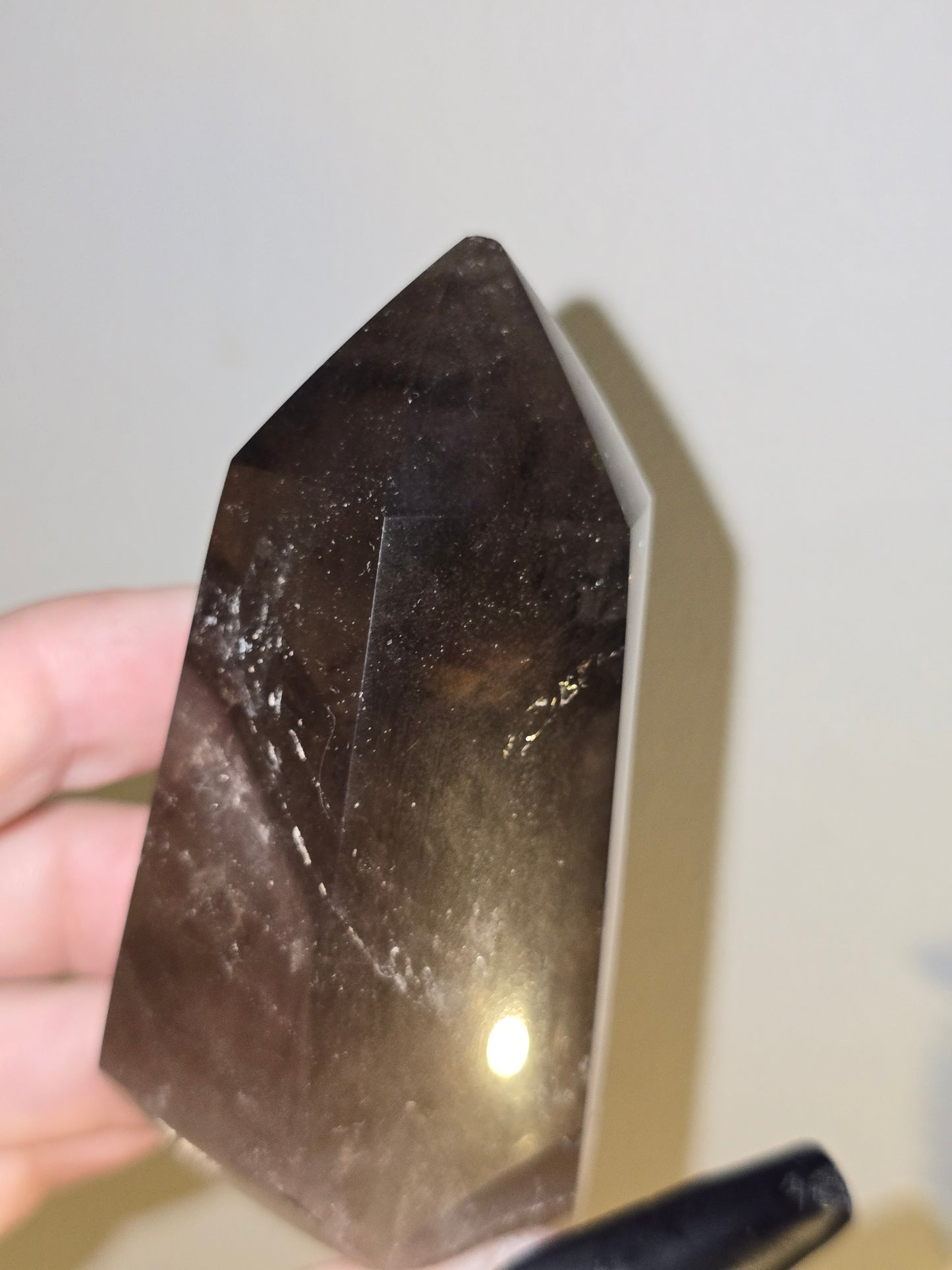 Rainbow Smoky Quartz Tower | Grounding, Hidden Beauty & Inner Strength