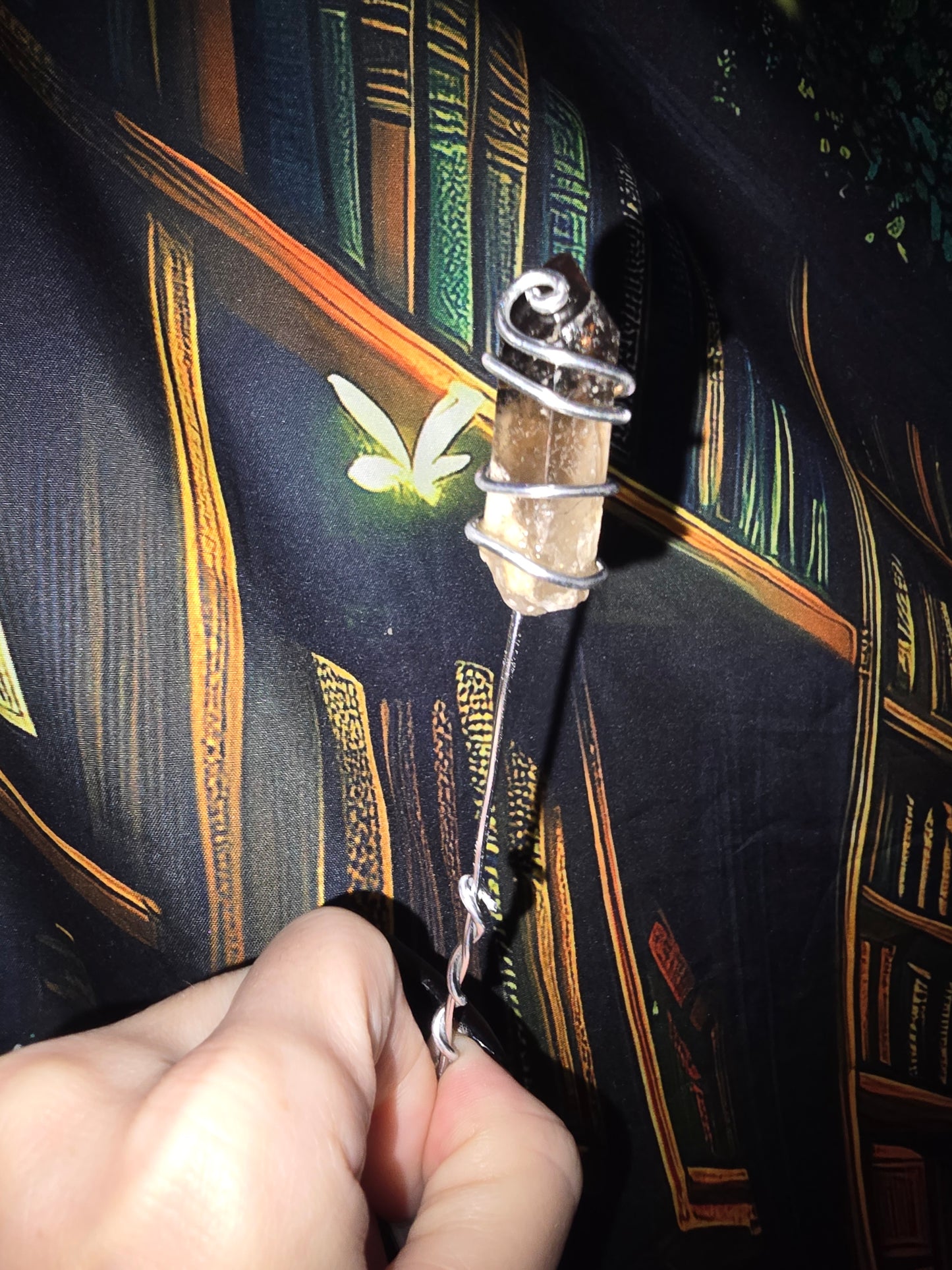 Smoky Quartz Plant Buddy | Crystal Companion for Your Plants